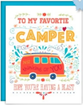 To My Fav Camper Card