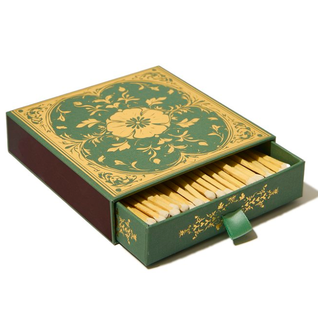 Olive Match Box