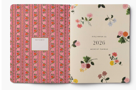 2026 Dahlia Notebook Planner