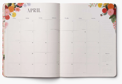 2026 Dahlia Notebook Planner