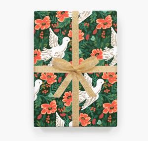 Peace Dove Wrapping Sheets