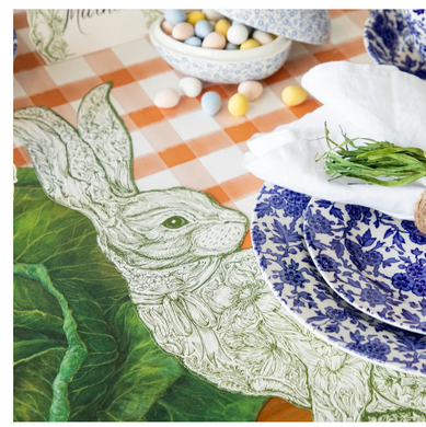 Die-Cut Greenhouse Hare Placemat Regular price