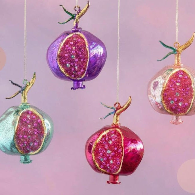 Perky Pomegranate Ornament