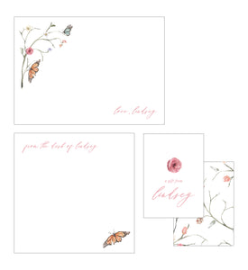 Stationery Wardrobe - Floral