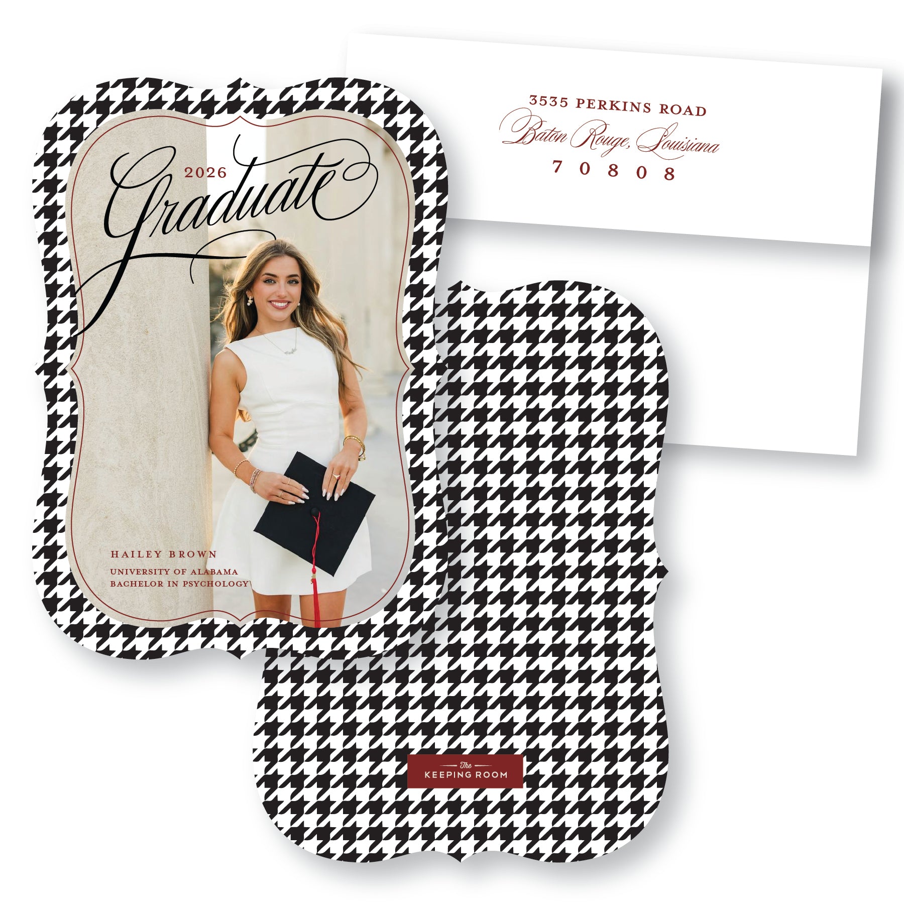 Die Cut Variable Graduation Announcements