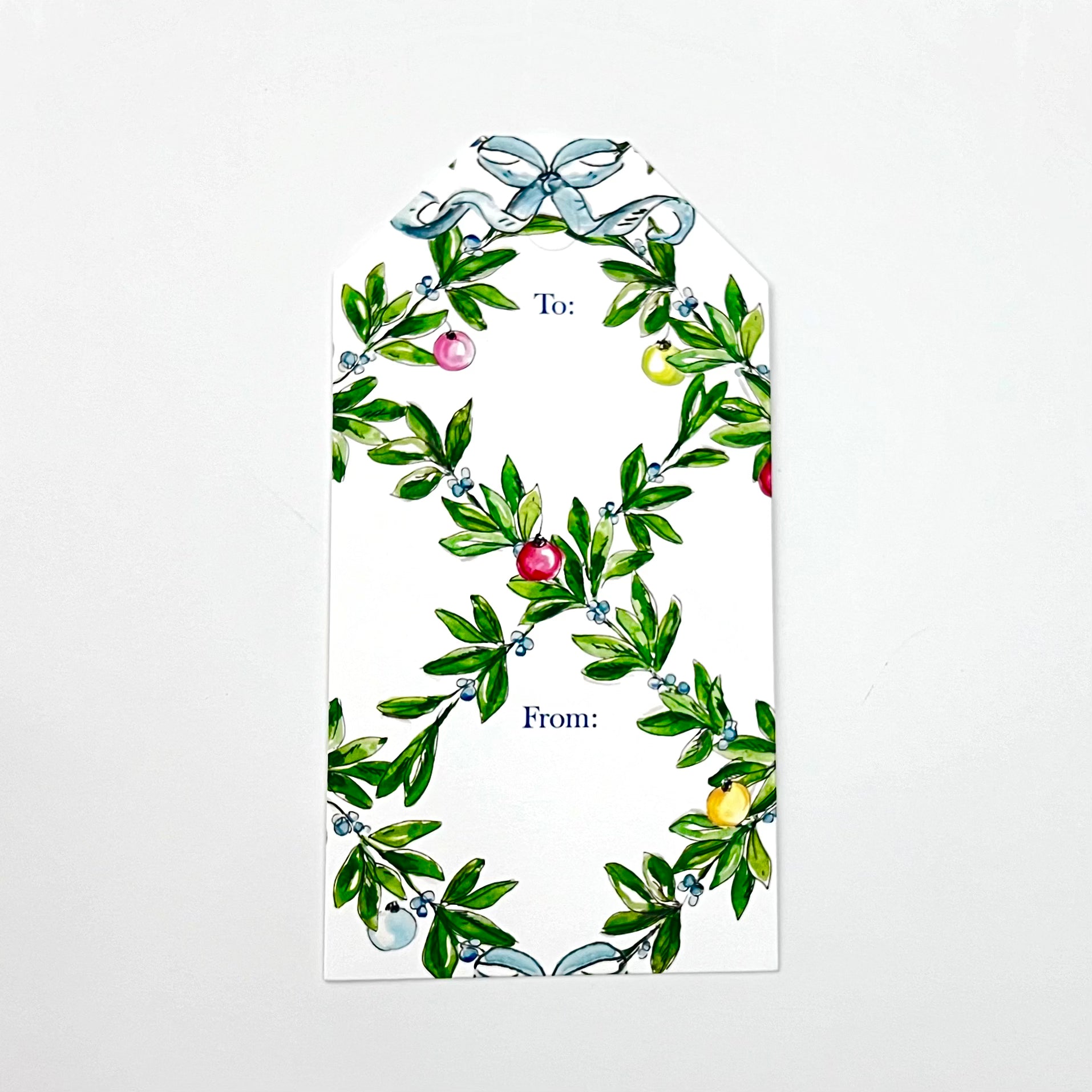 Greenery Gift Tag