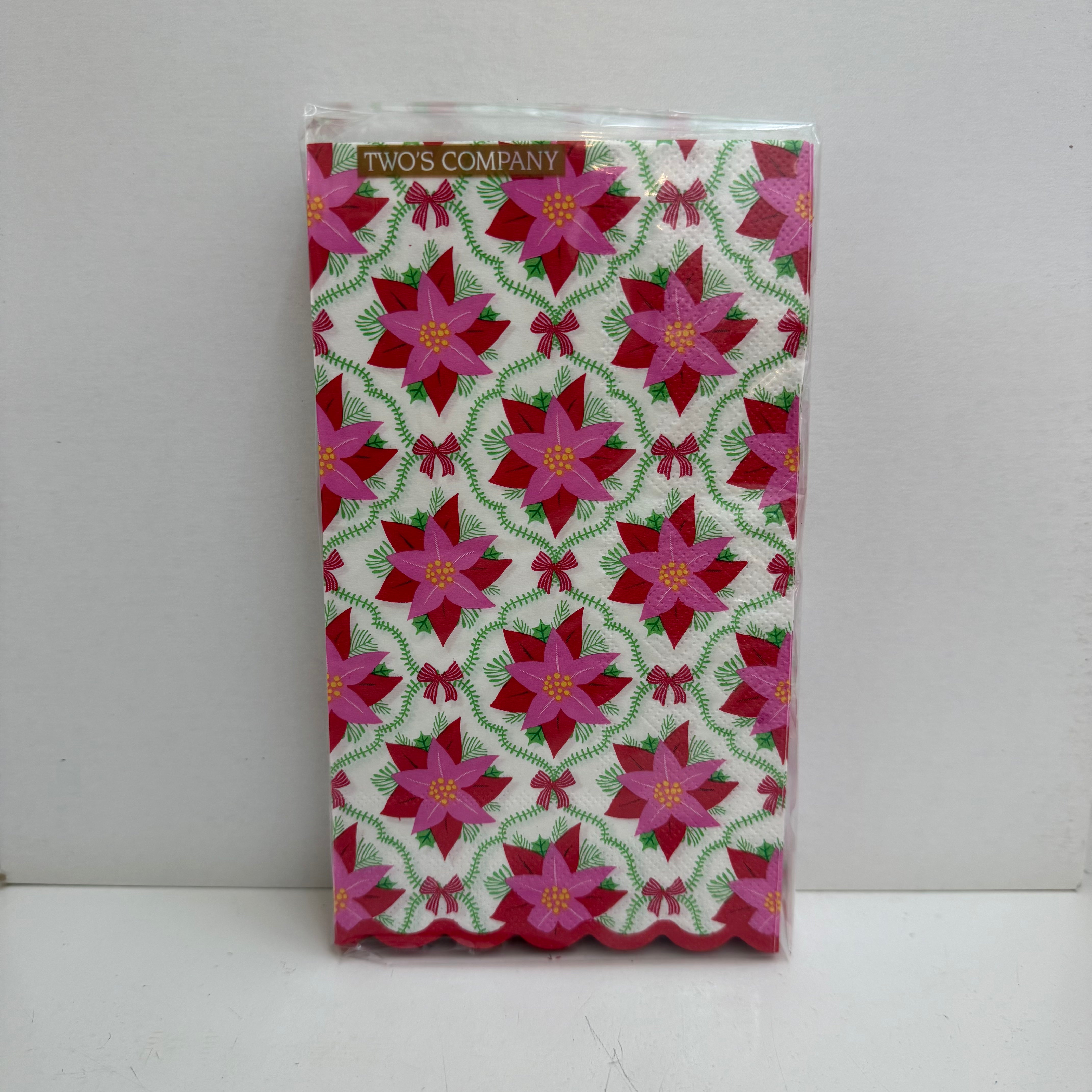 Poinsettia Guest Napkins