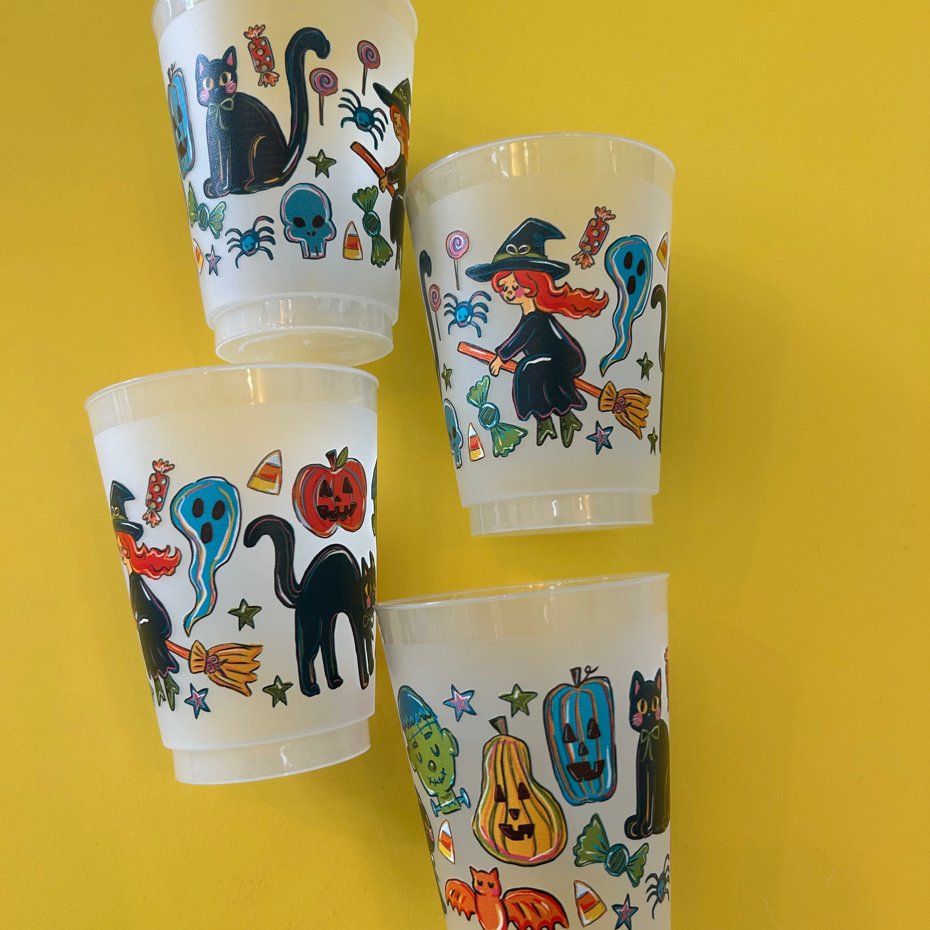 Halloween Shatterproof Cups