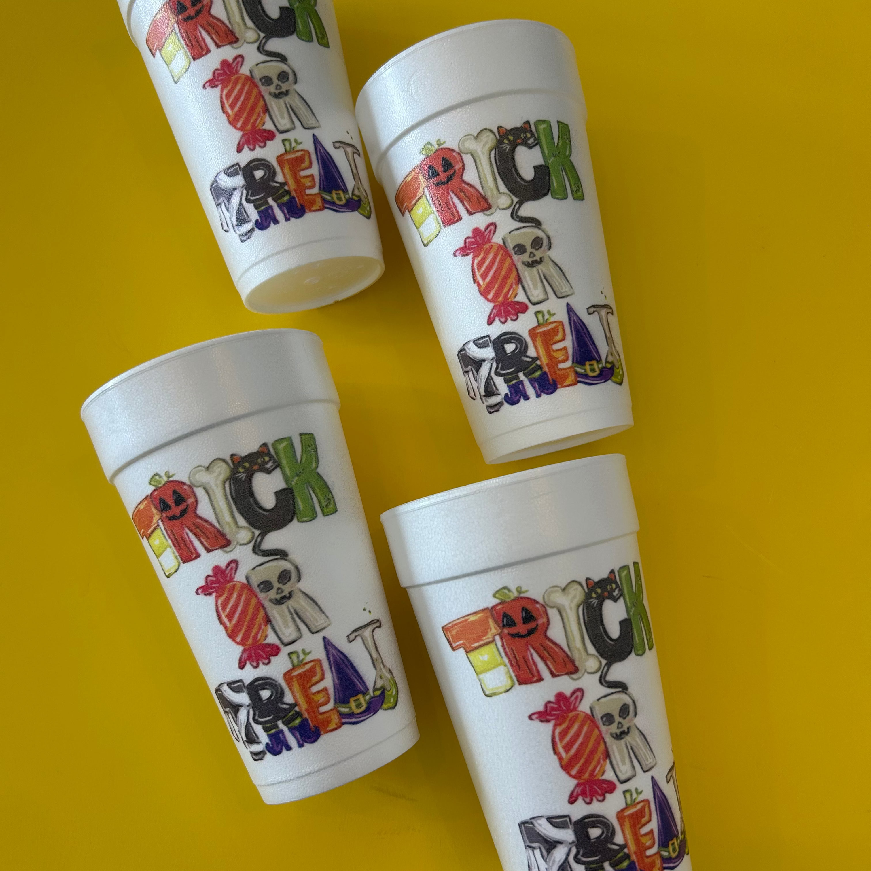 Halloween Foam Cups