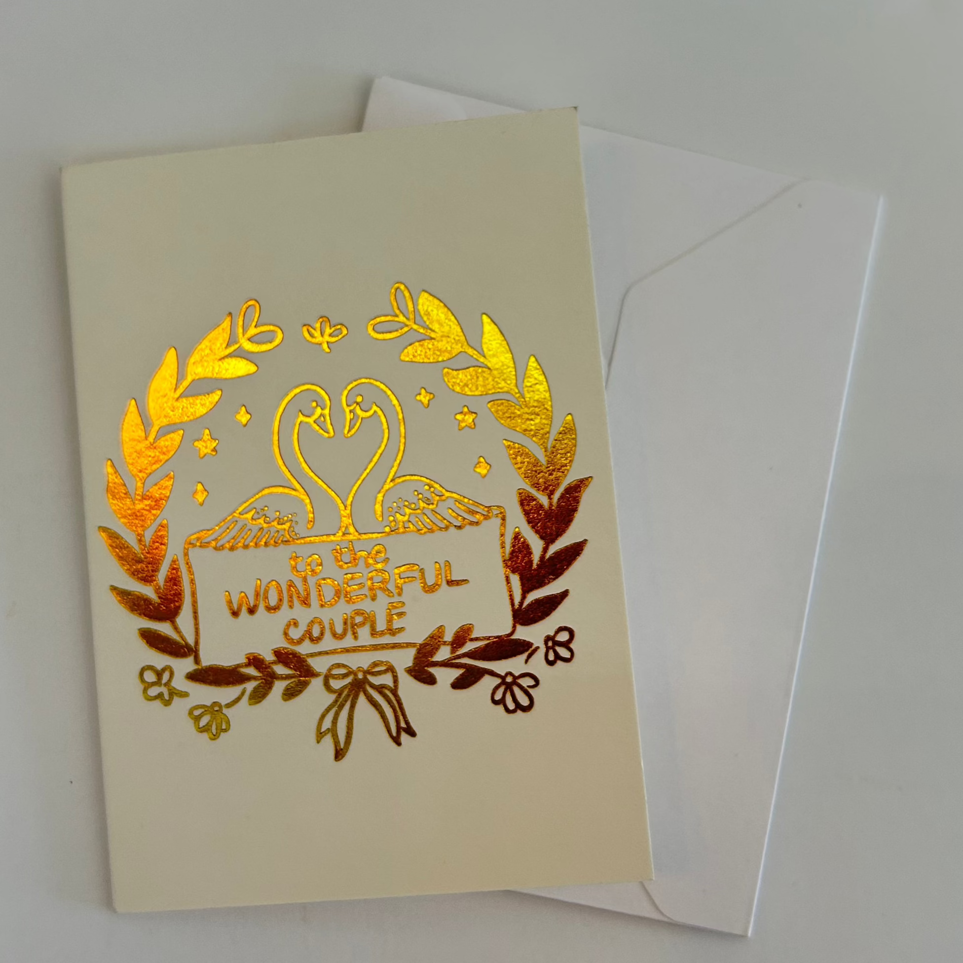 Wonderful Couple Enclosure Card