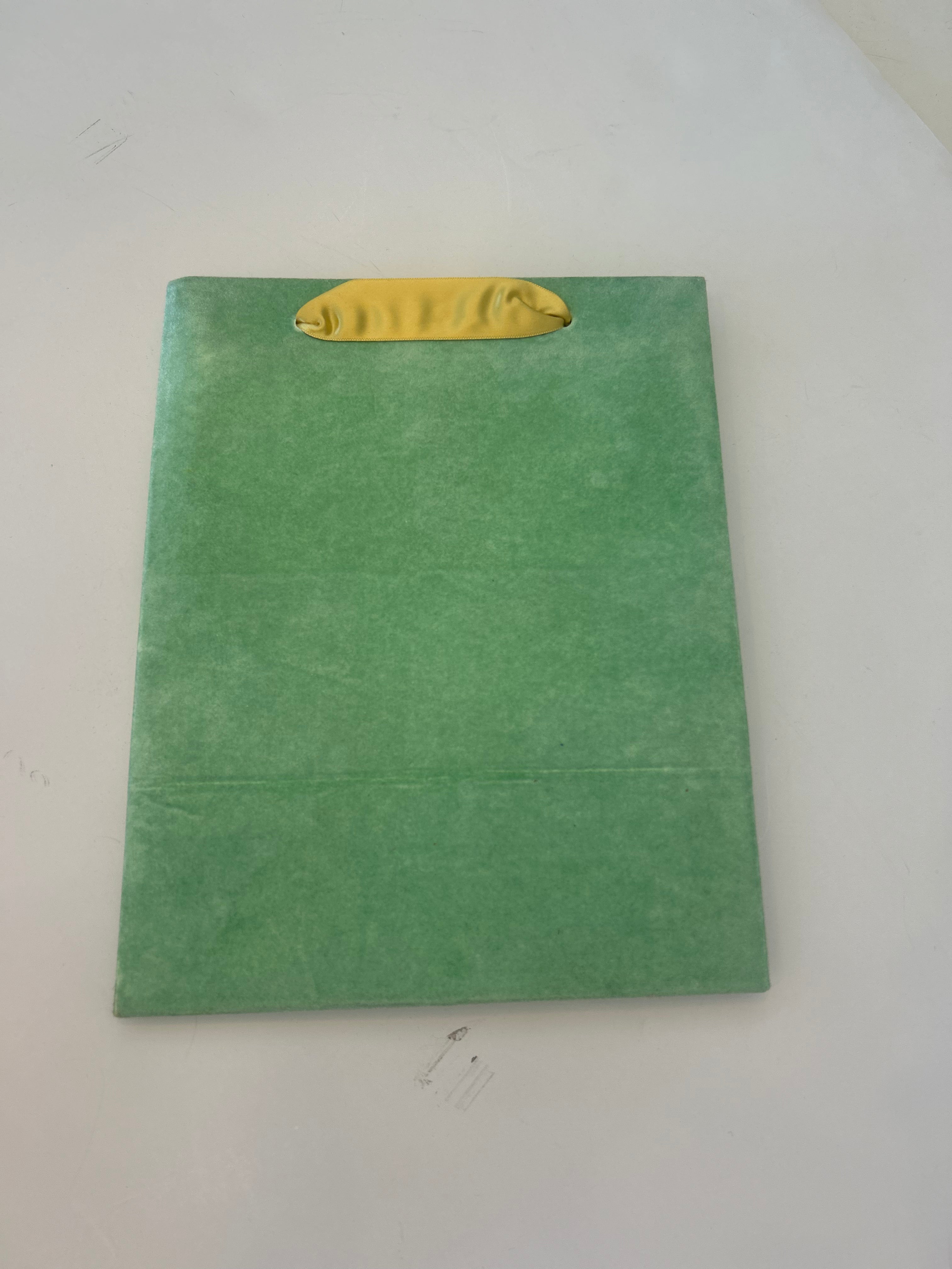 Small Patisserie Flocked Gift Bag
