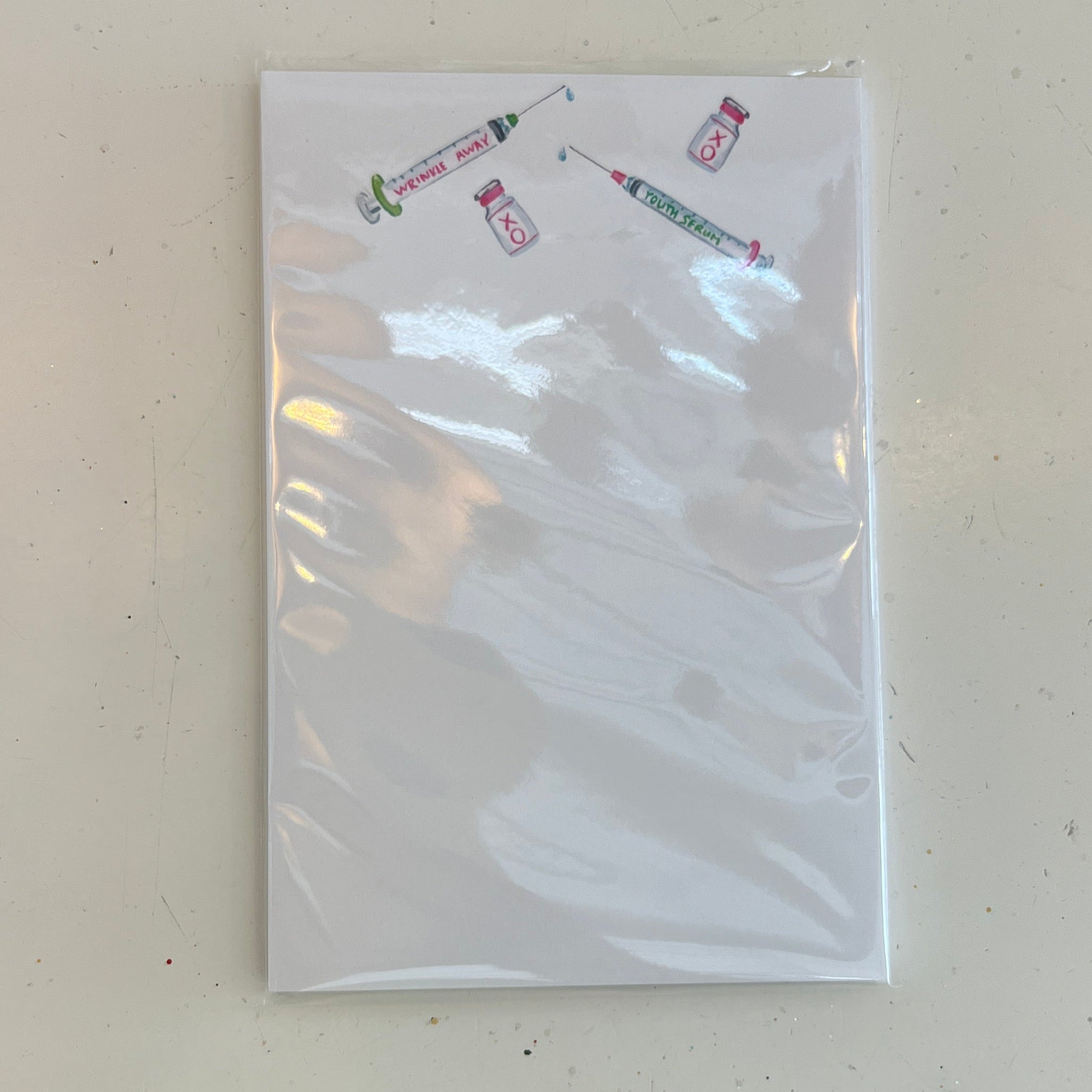 Botox Needles Notepad