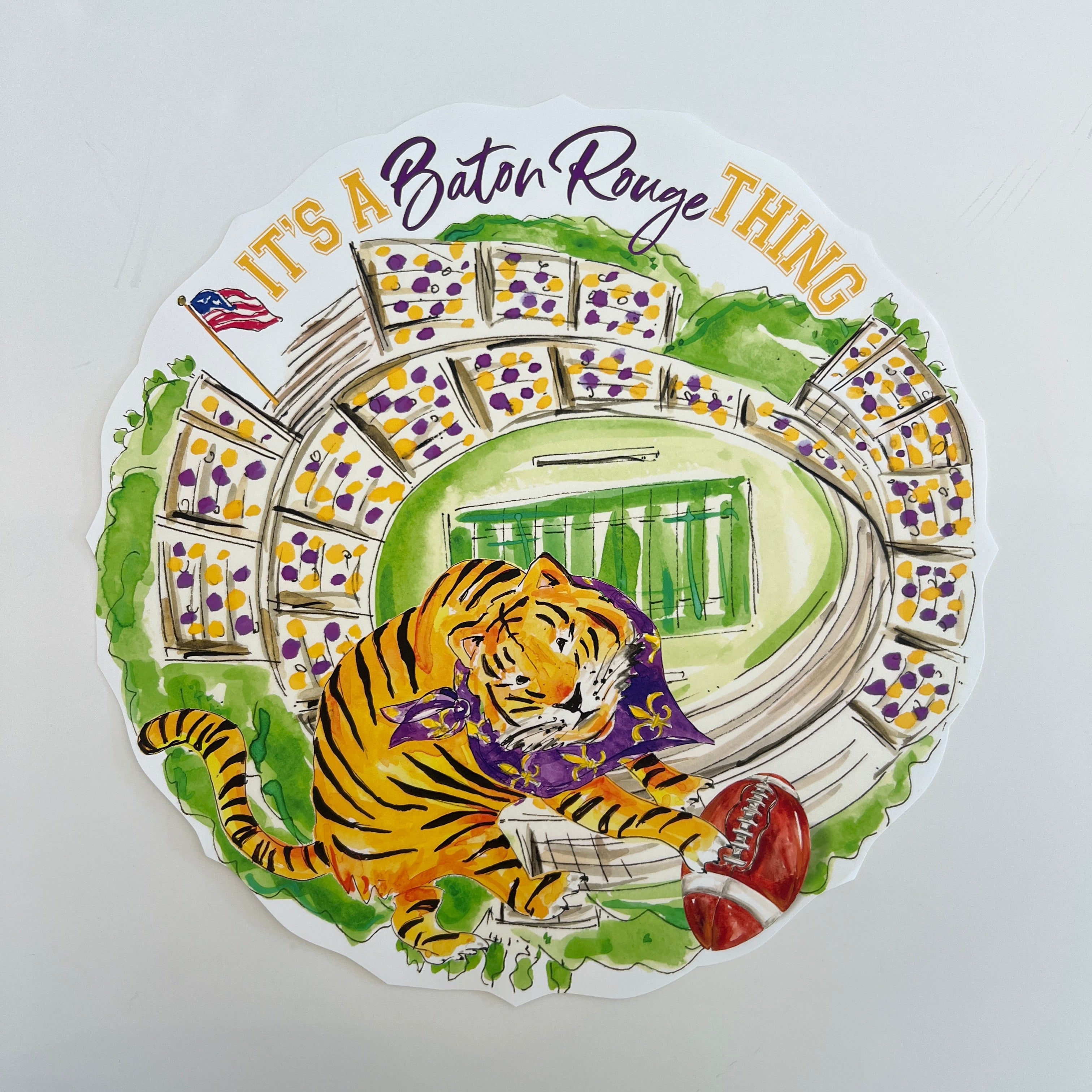 Baton Rouge Placemat