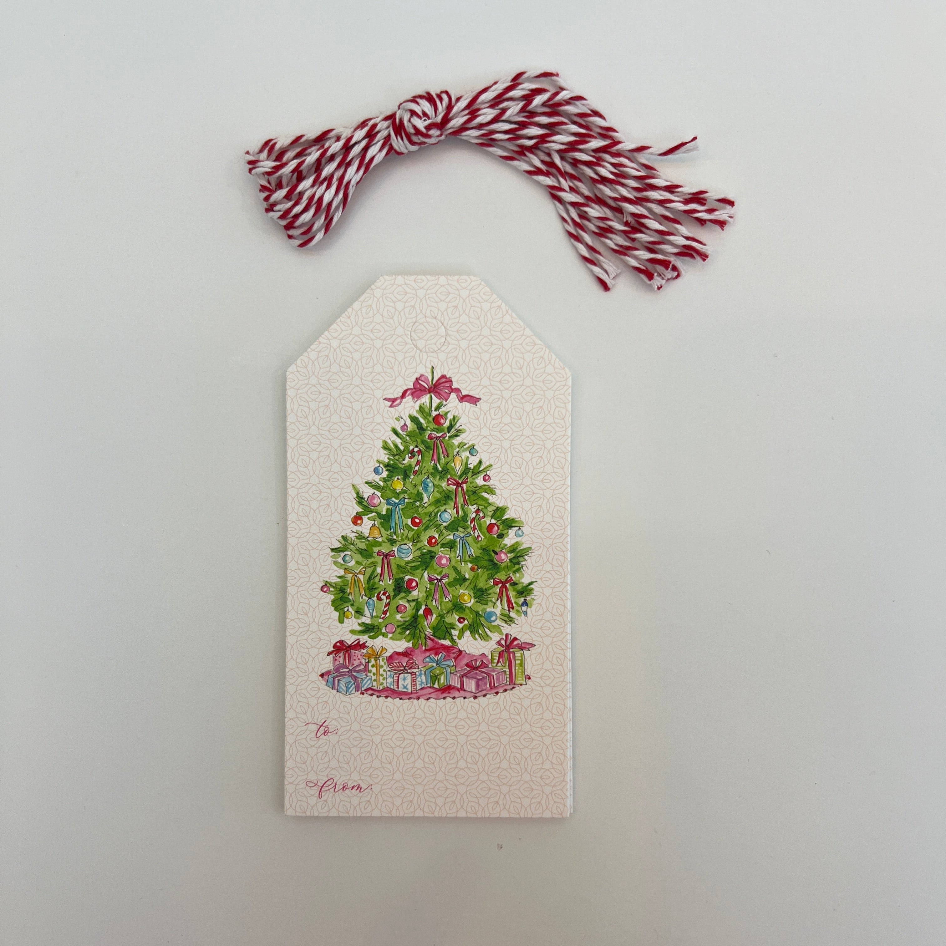 Christmas Tree Gift Tags