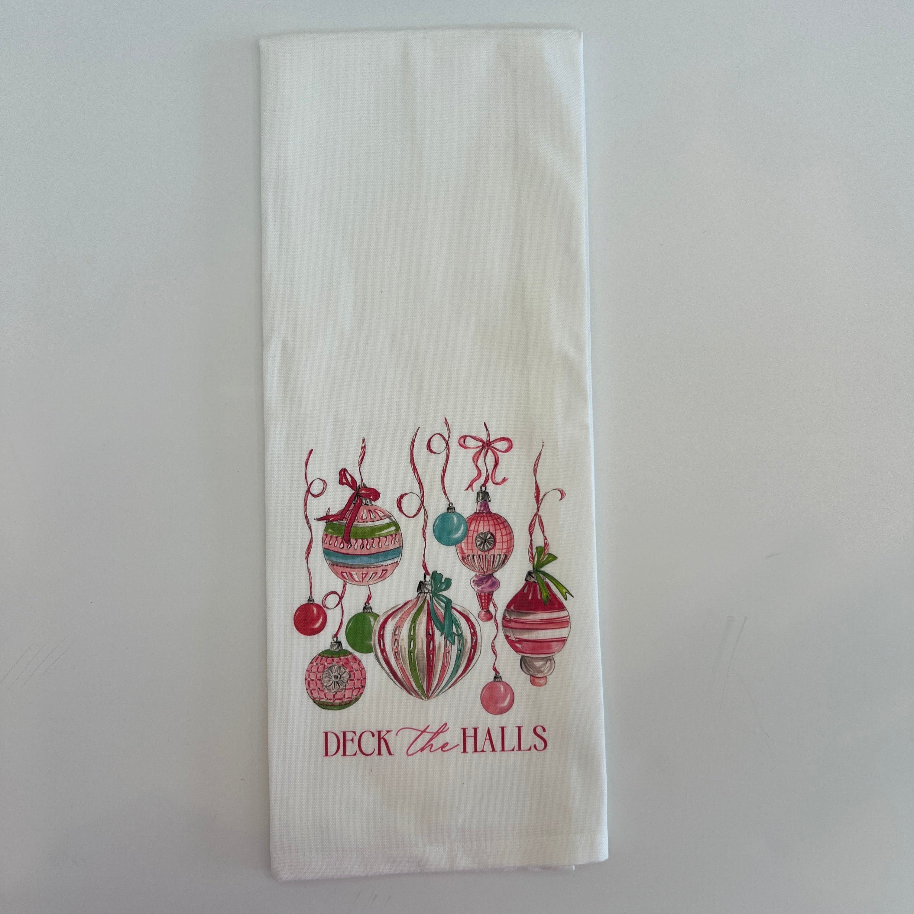 Deck the Halls Kitchen Towel