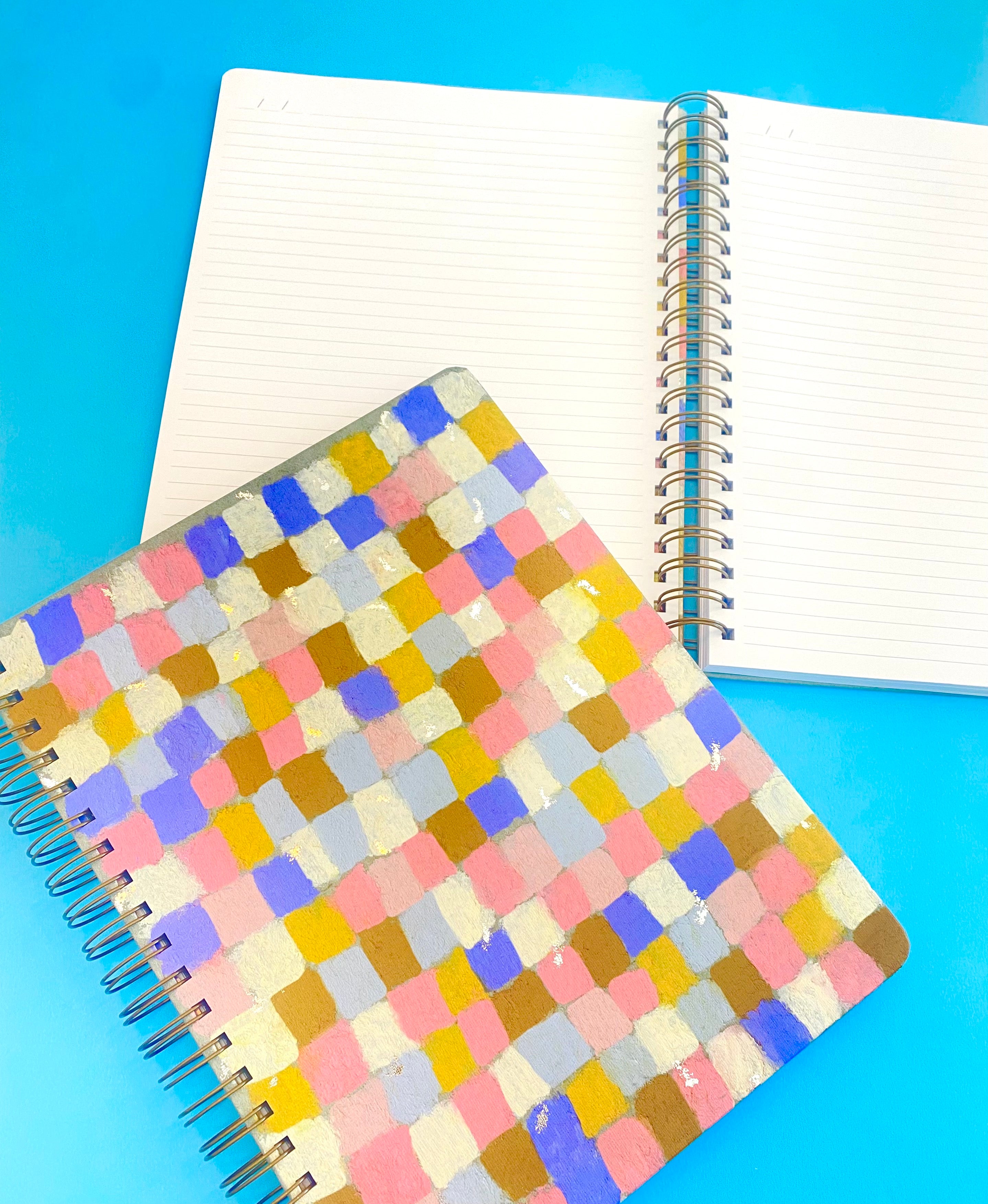 Pastel Weave Notebook