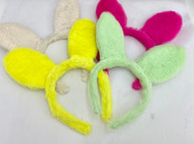 Load image into Gallery viewer, Multicolored Fuzzy Bunny Ears