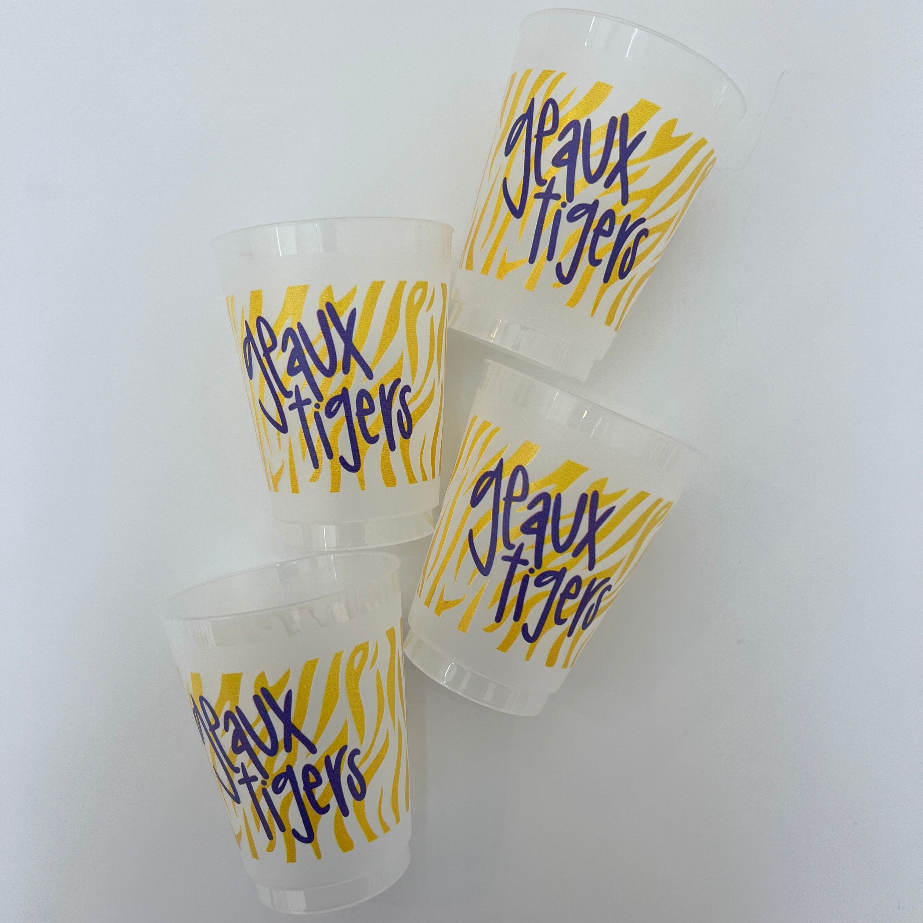 Geaux Tigers Shatterproof Cups