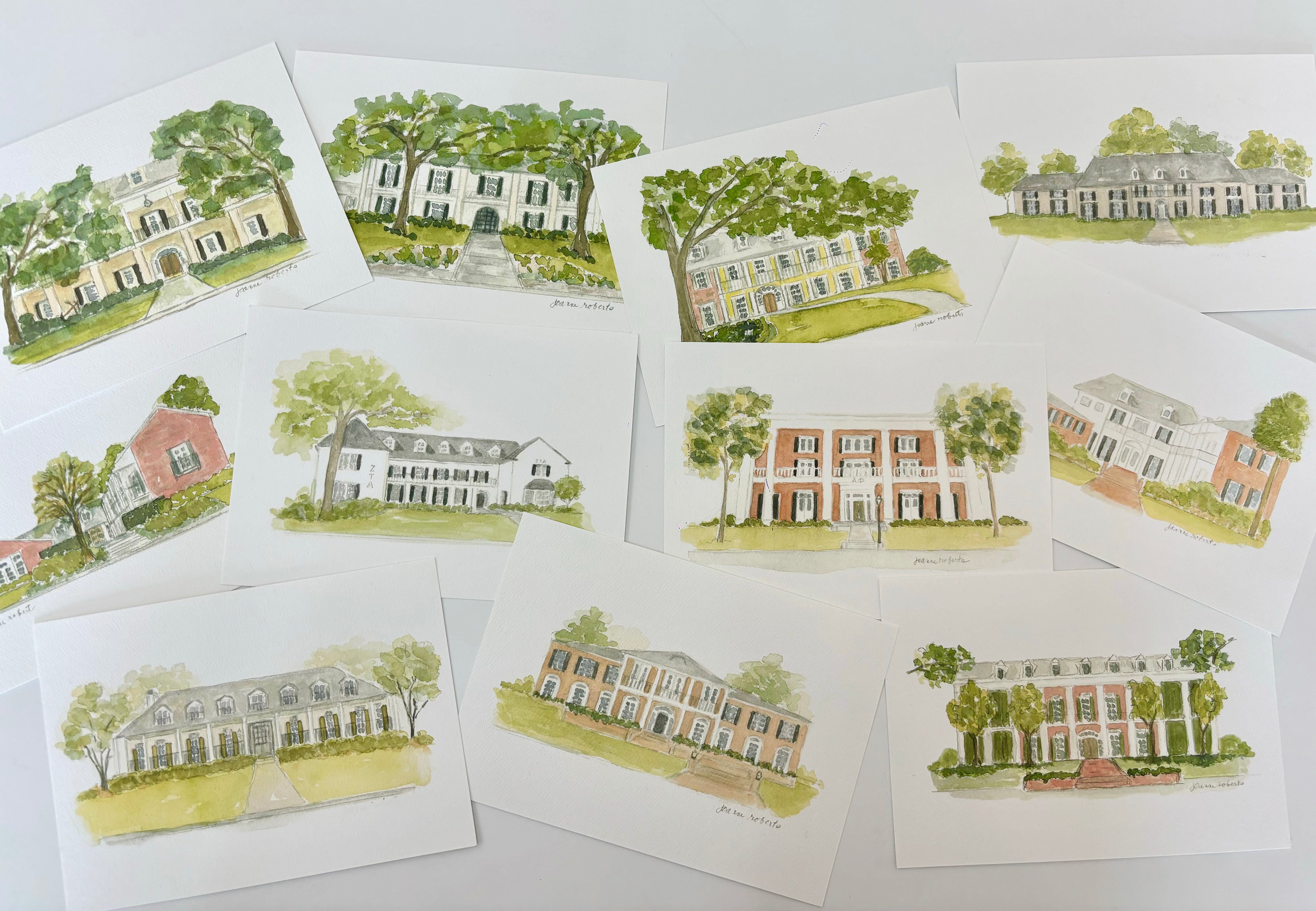 Sorority House Print 4x6