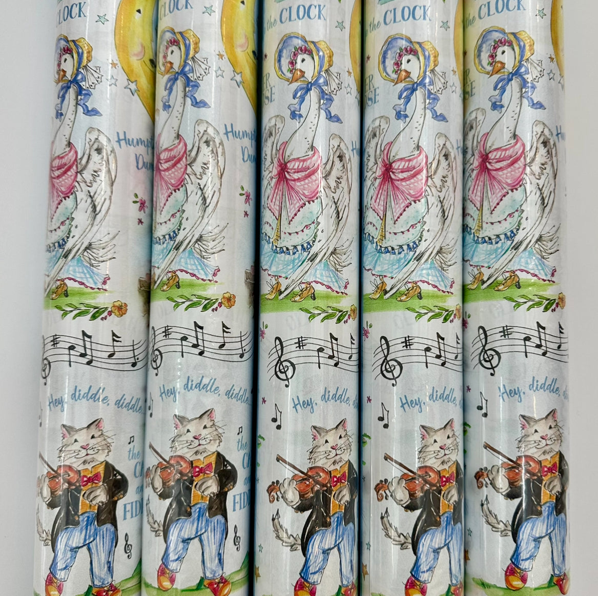 Mother Goose Characters Wrapping