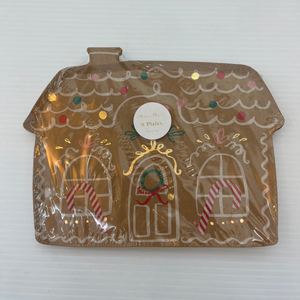 Gingerbread House Plates