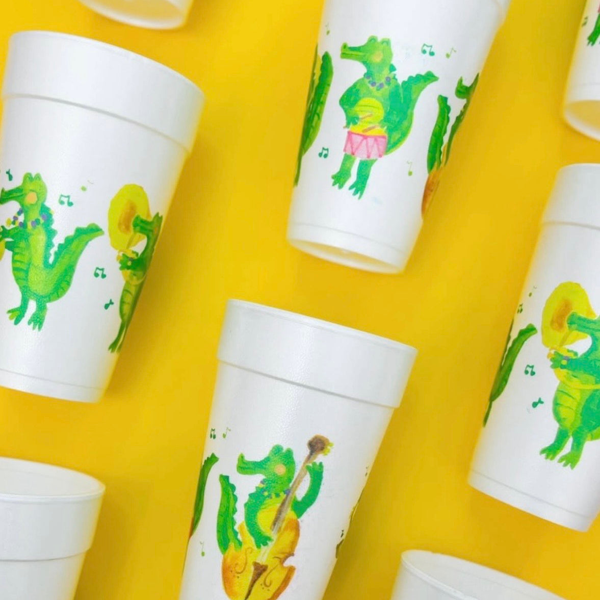 Mardi Gras Gator Foam