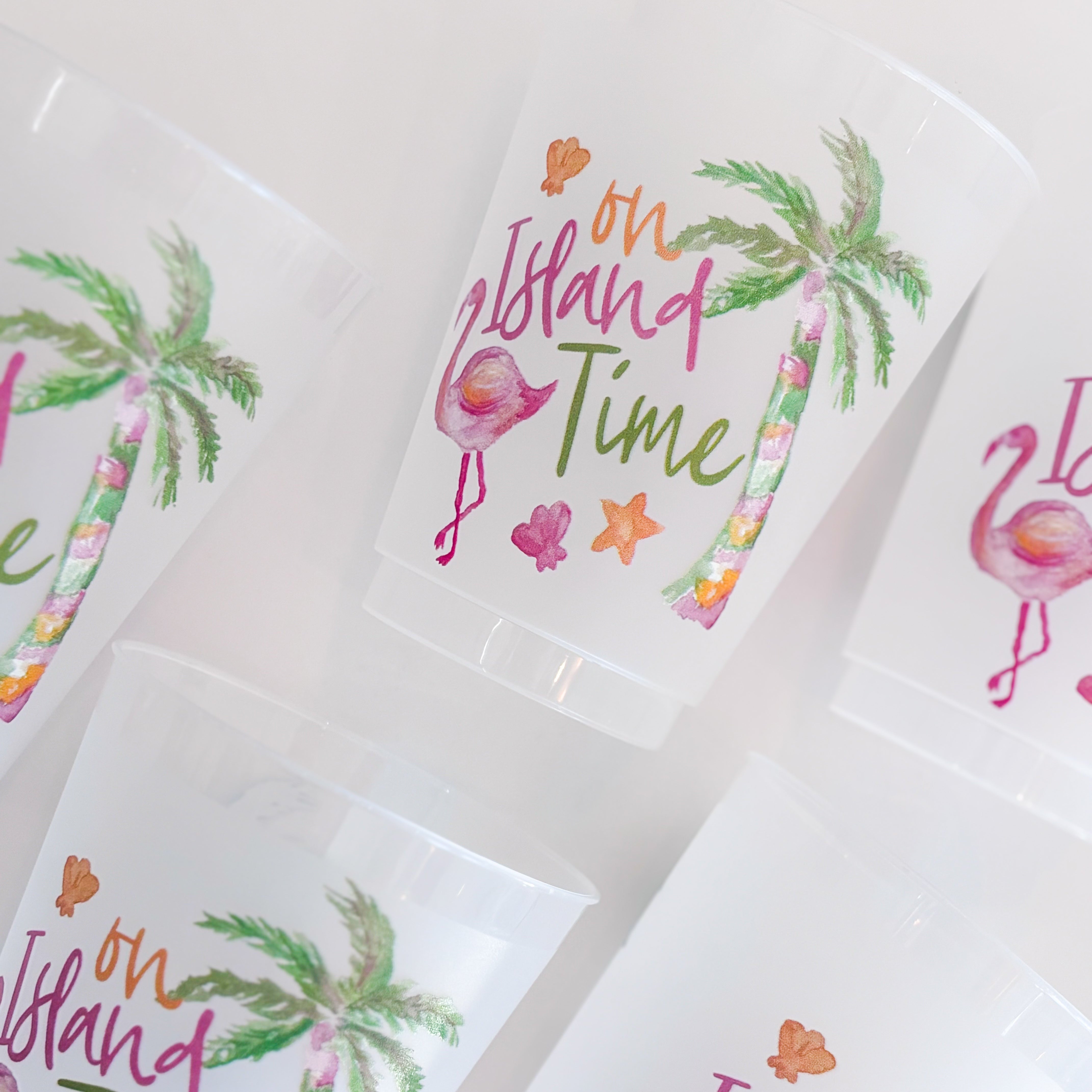 Island Time Cups