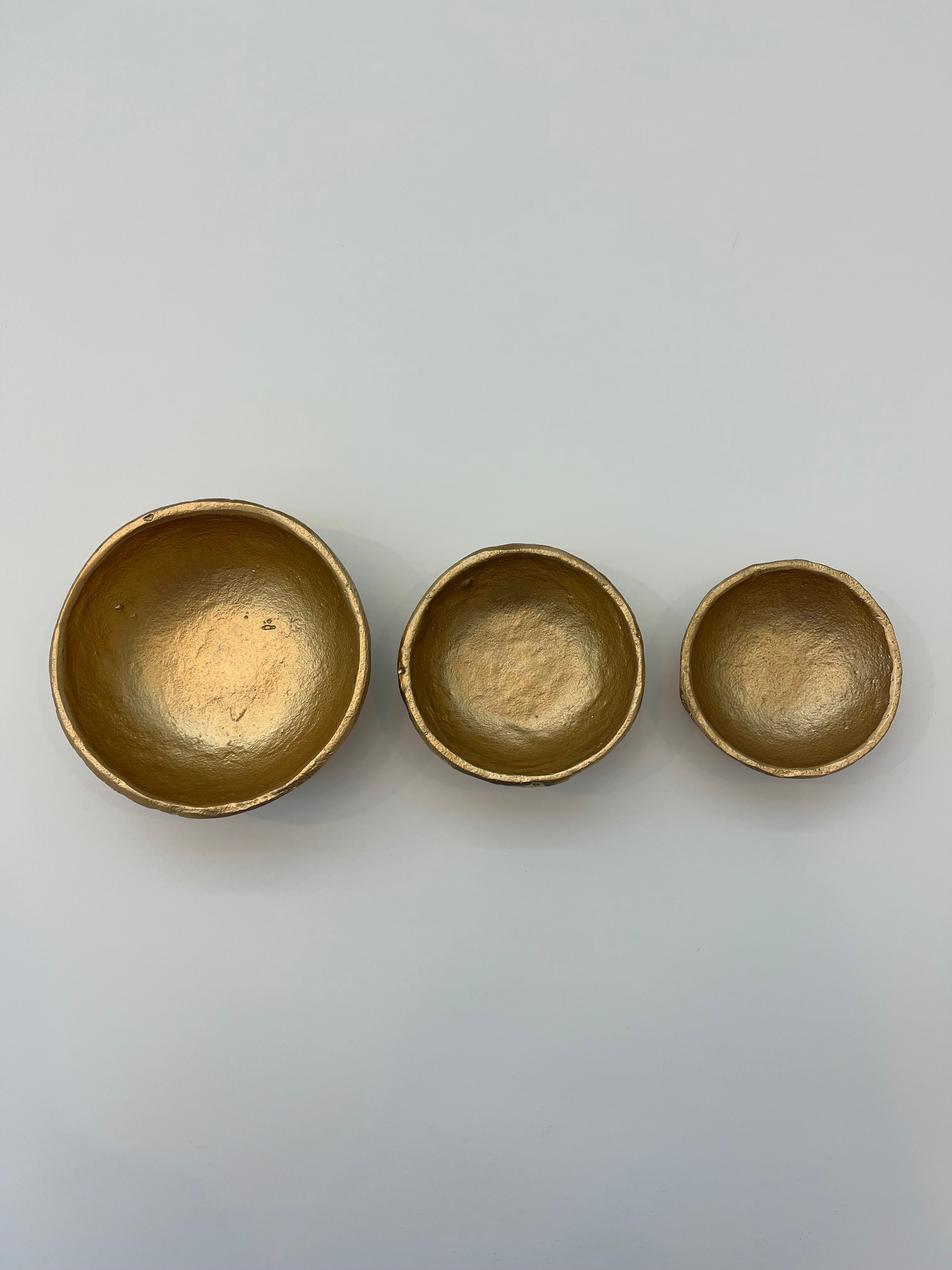 Gold Bowl Set