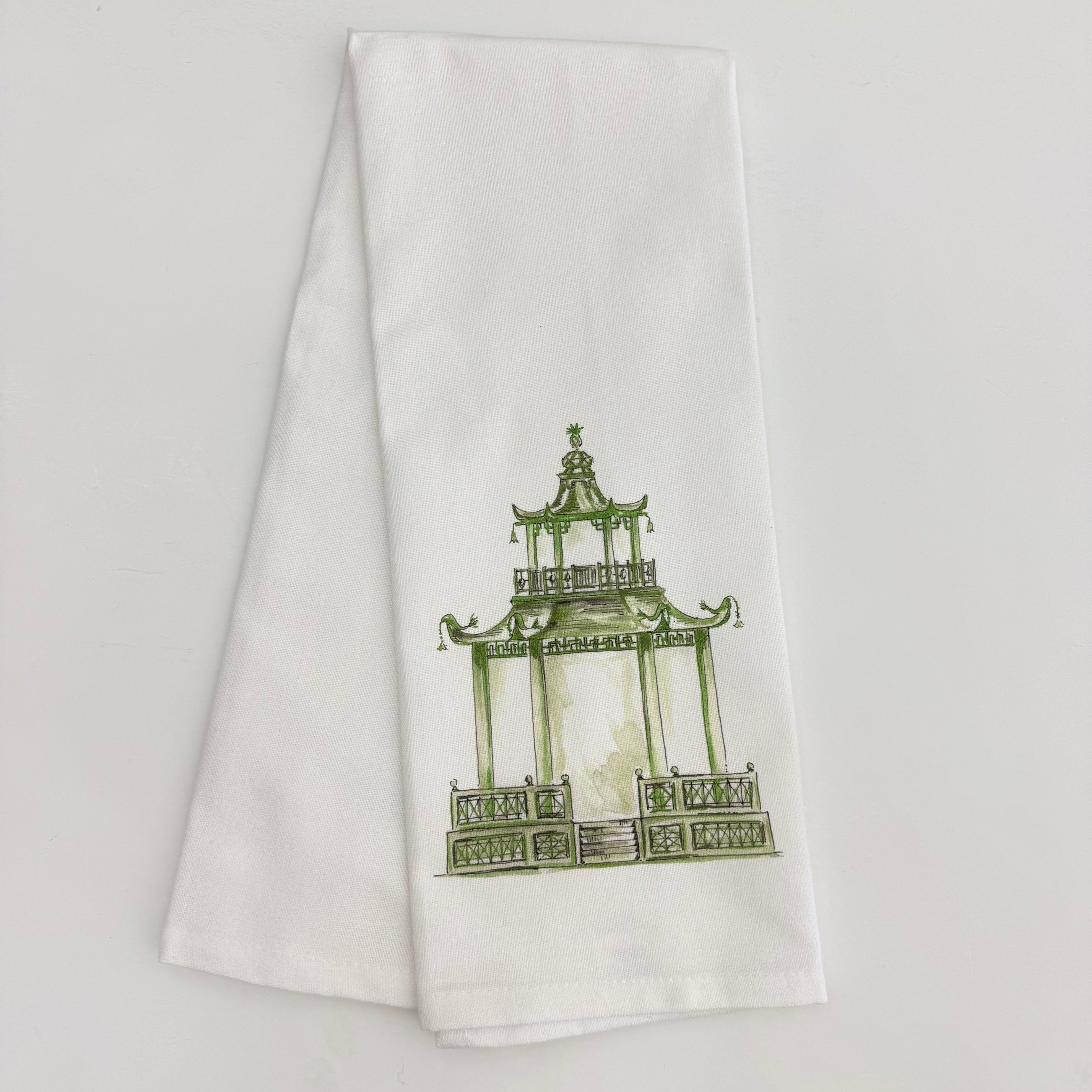 Pagoda Kitchen Towel