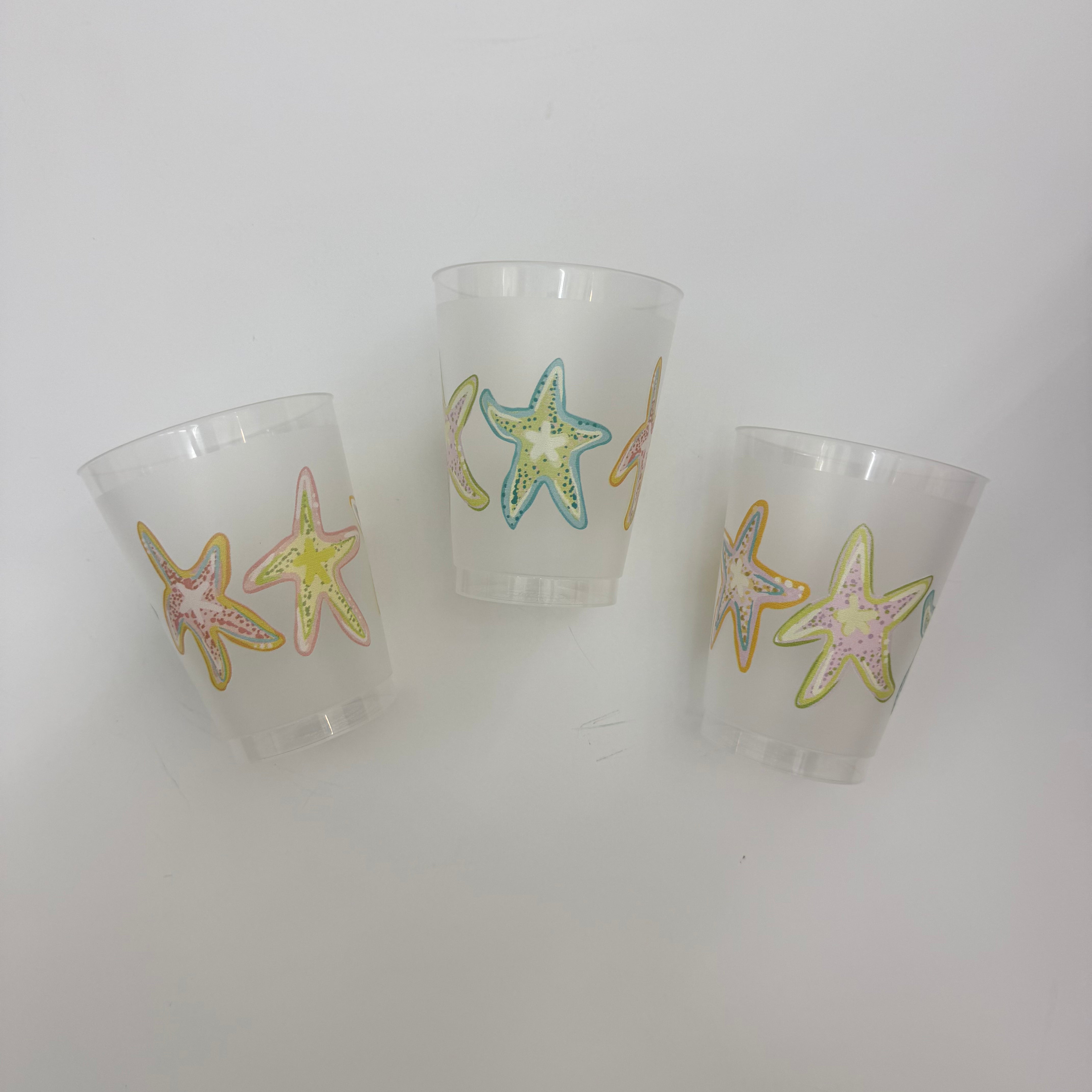 Starfish Shatterproof Cups