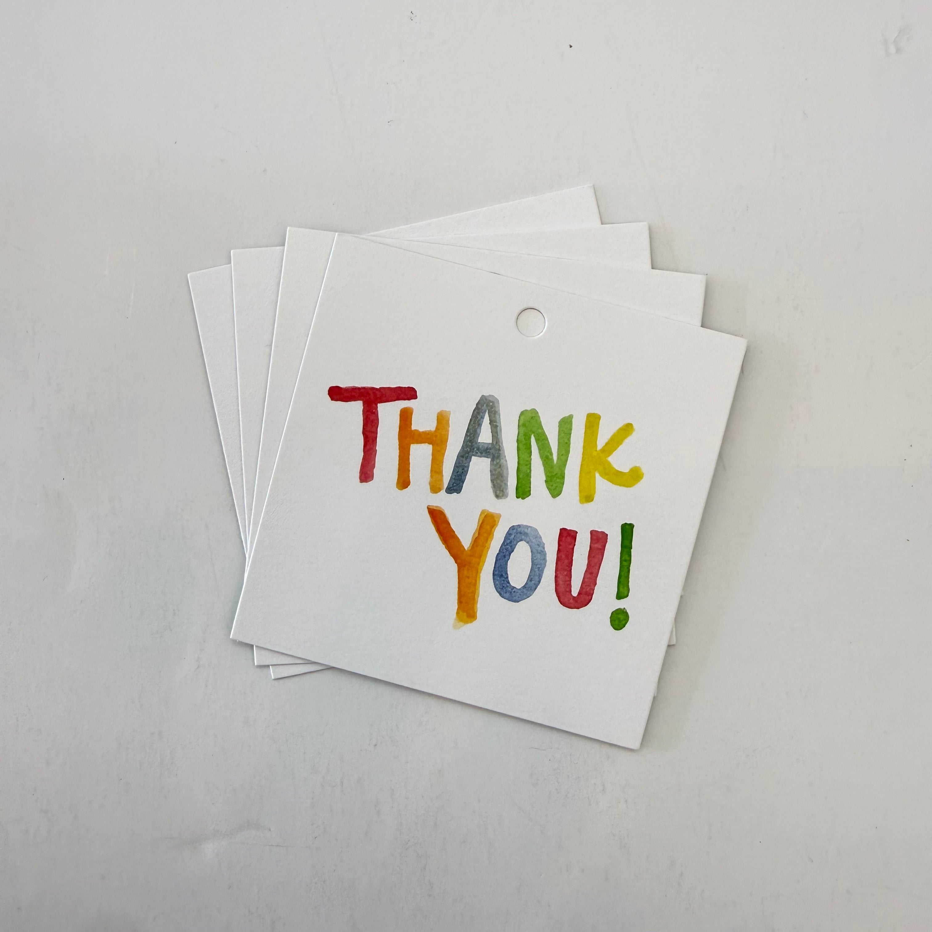 Thank You Gift Tags