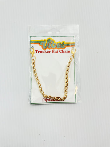 Dainty Gold & Pearl Trucker Chain