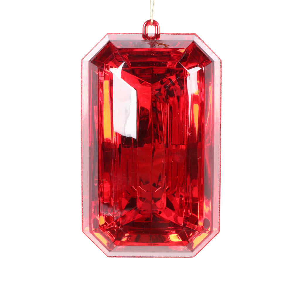 Small Rectangle Jewel Ornament