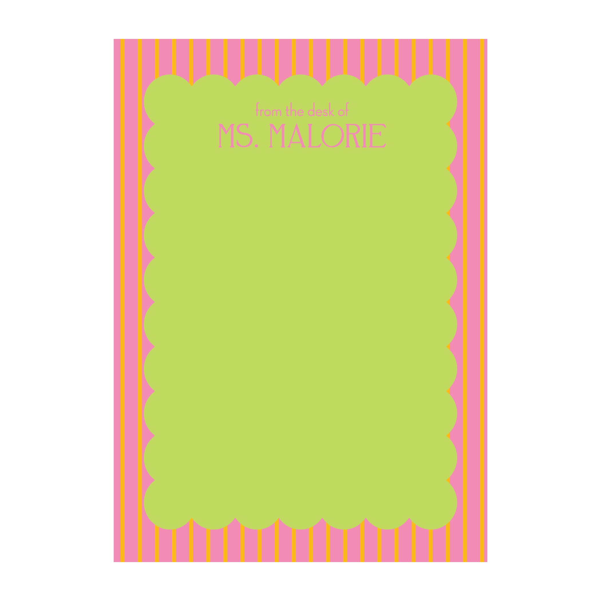 Back to School Notepad