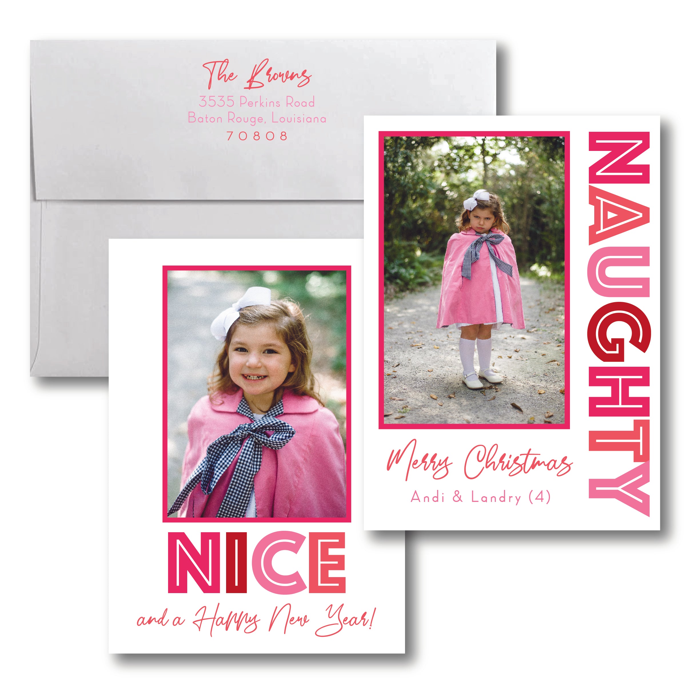 Naughty or Nice Holiday Card