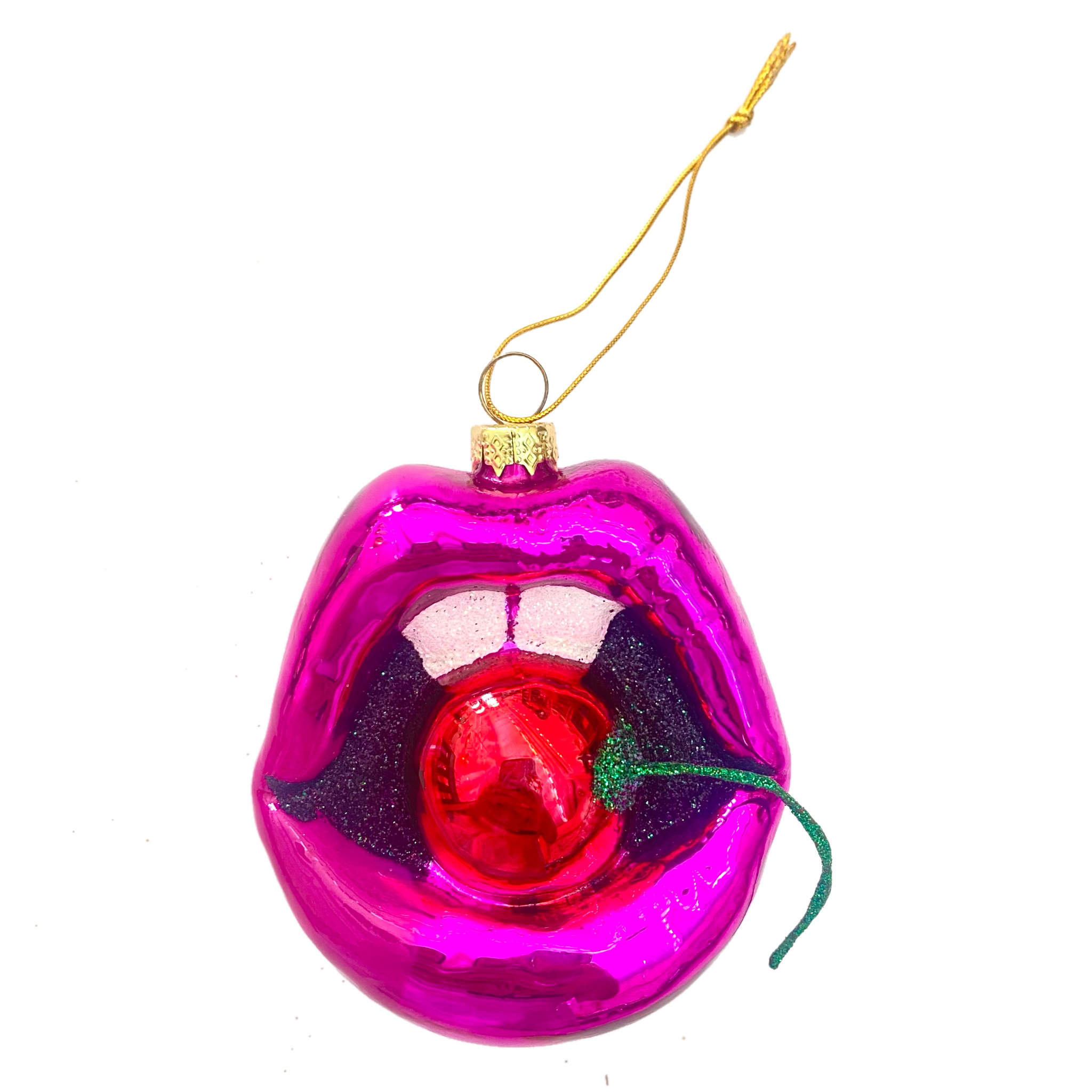 Cherry Lips Ornament