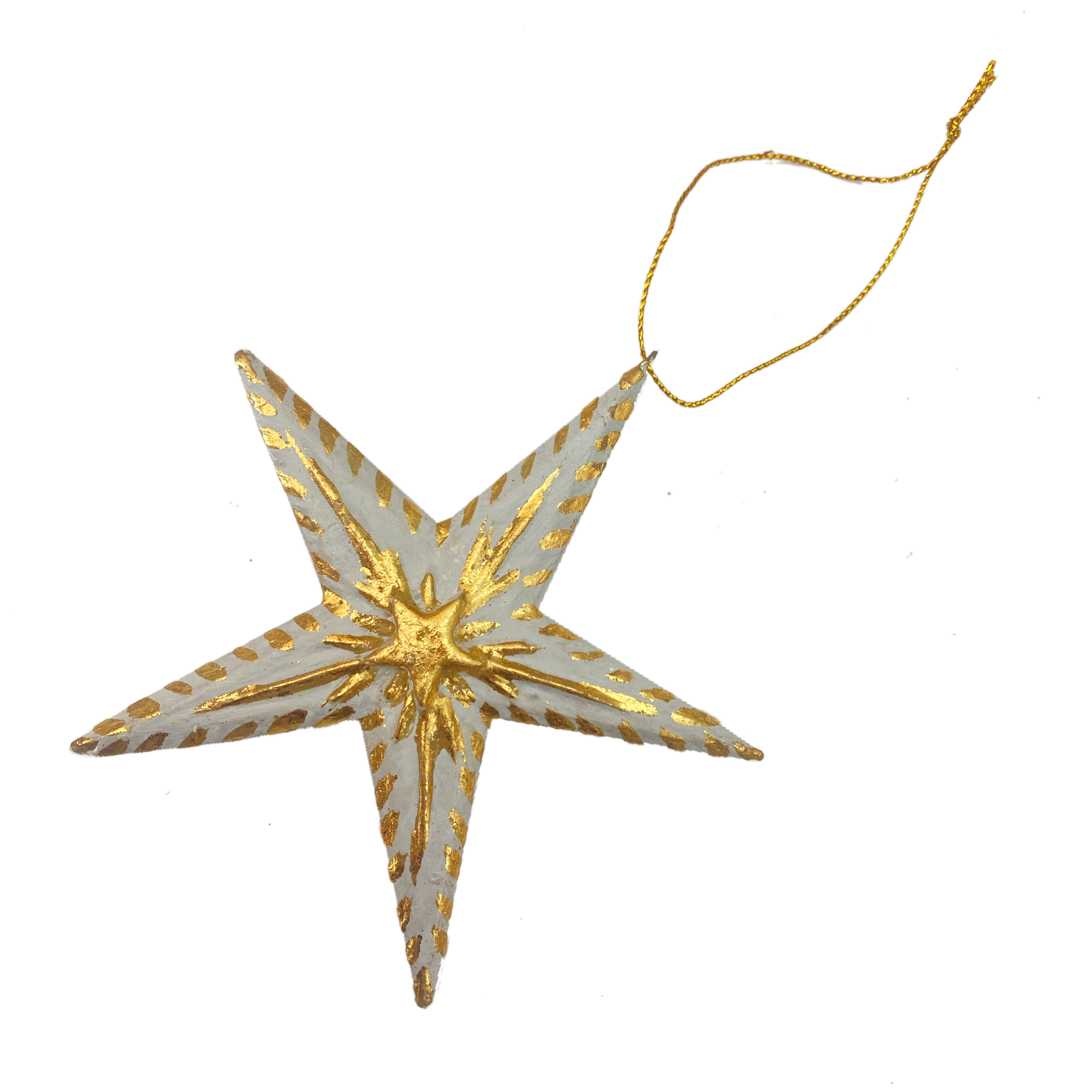 Gold Star Ornament