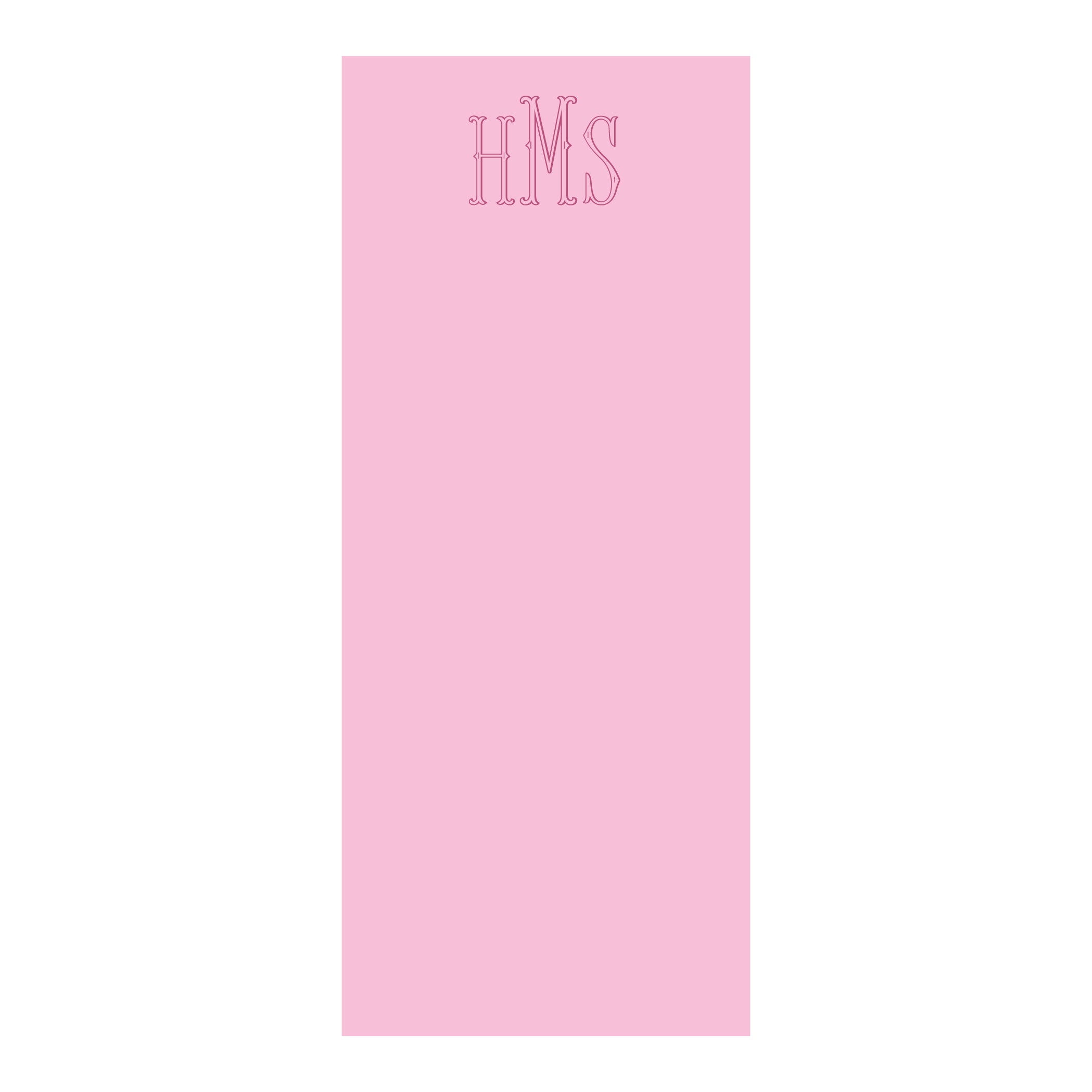 Back to School Skinny Notepad