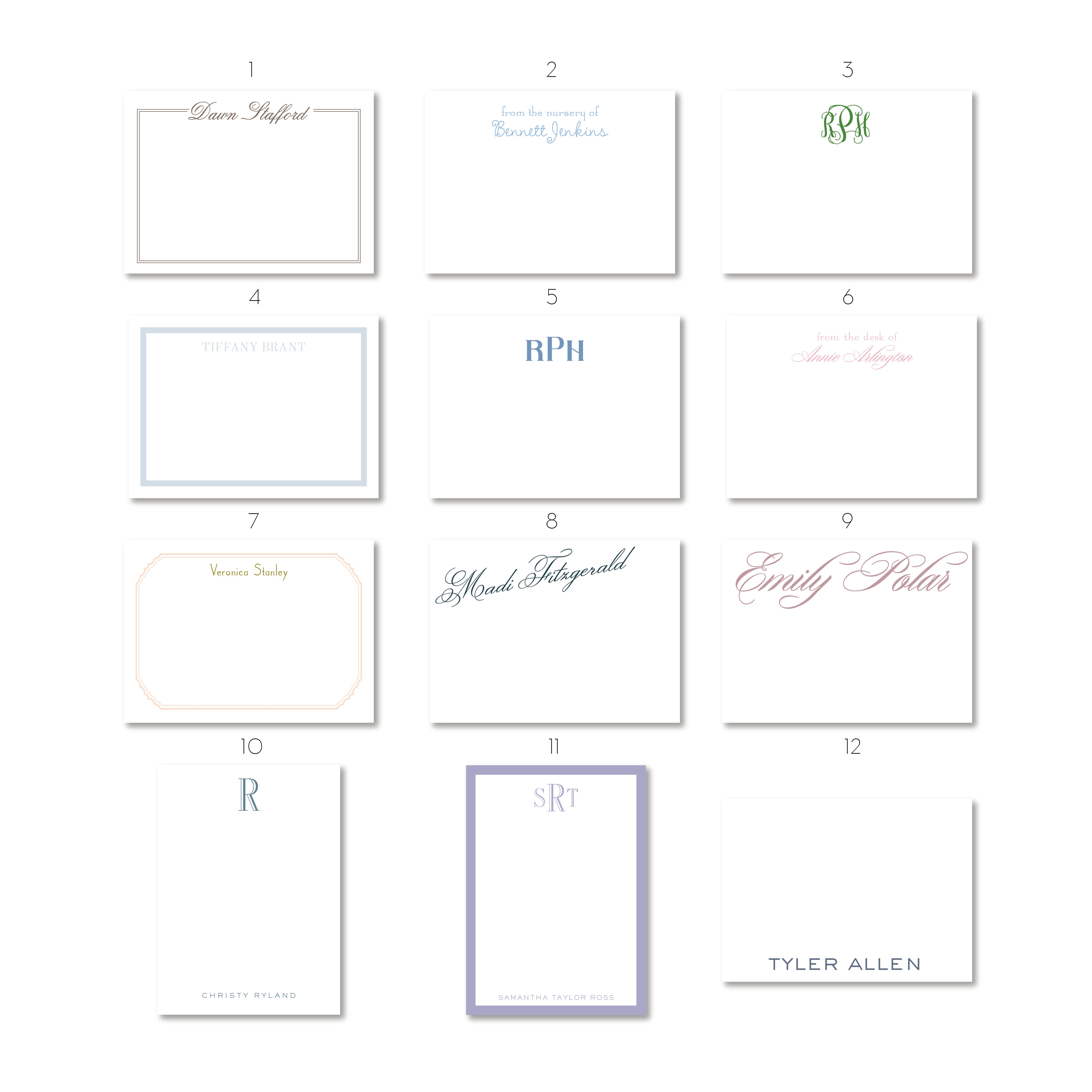 Custom Stationery Sale