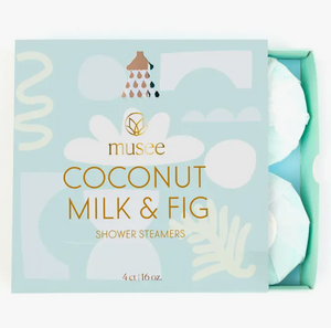 Coconut Milk and Fig Shower Steamers