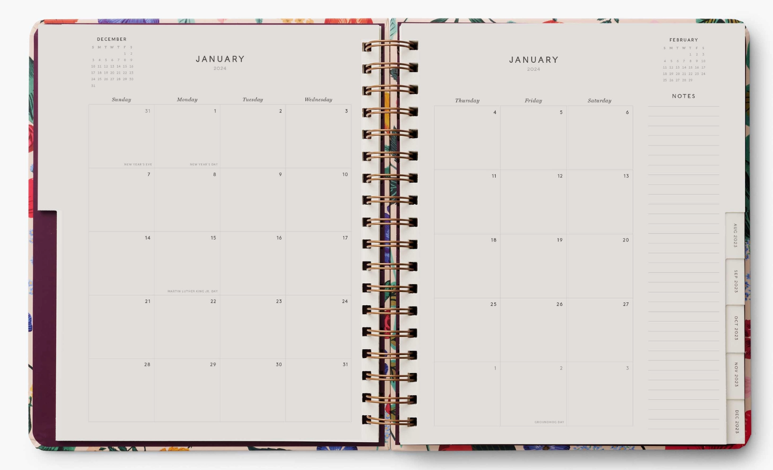 Blossom 17-Month Planner