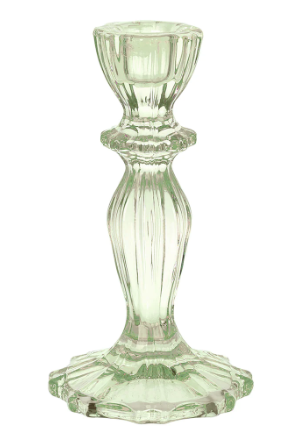 Glass Candle Stick Holder