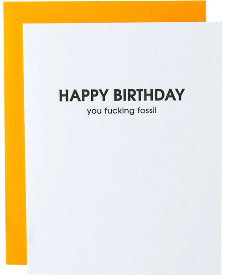 HBD F*cking Fossil