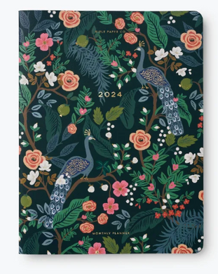 12-Month Peacock Planner