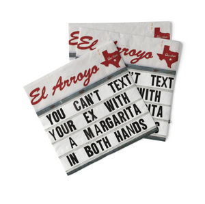Cant Text Your Ex Napkins