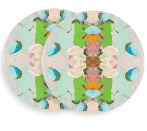 set of two Tart By Taylor X Laura Park coasters