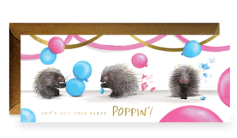 poppin porcupine birthday
