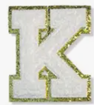 GREEK LETTER PATCH