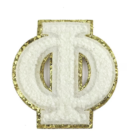 GREEK LETTER PATCH