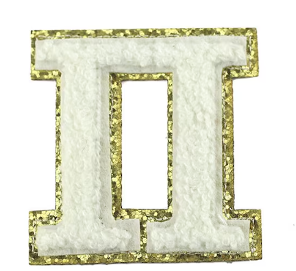 GREEK LETTER PATCH